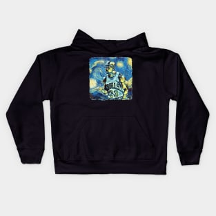 Michael Jordan Van Gogh Style Kids Hoodie